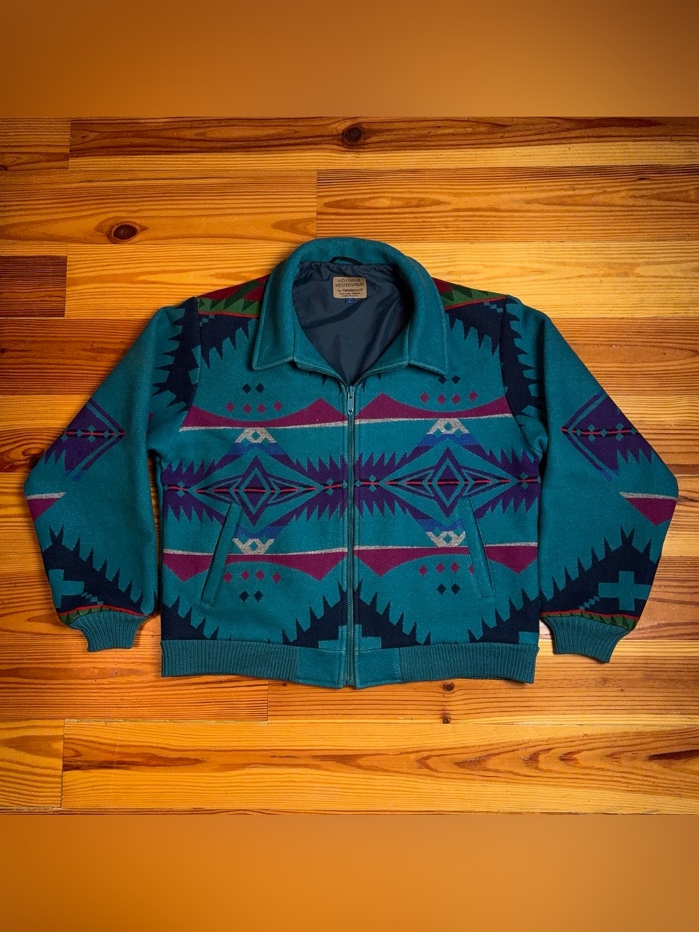 Vtg PENDLETON bomber jacket